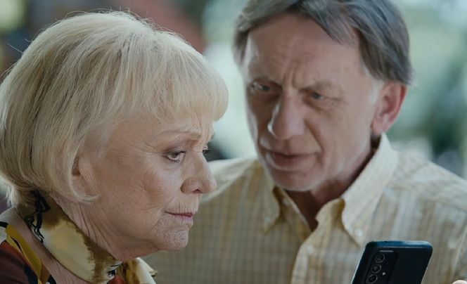 M jak miłość odc. 1886. Zofia Kisielowa (Małgorzata Rożniatowska), Robert Żak (Krzysztof Tyniec)