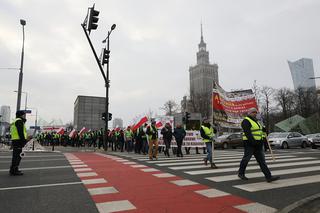 Protest rolników w Warszawie 6.02.2019 - UTRUDNIENIA W RUCHU. Które ulice nieprzejezdne?