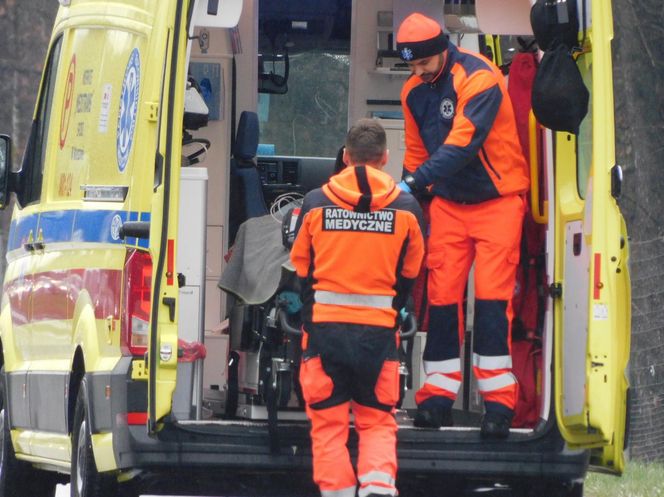 Wypadek na ul.Żołnierskiej