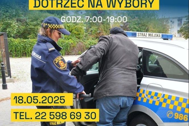 Wybory prezydenckie 2025: Straż Miejska dowiezie Cię na głosowanie! Kto i jak może skorzystać z tej niezwykłej pomocy?