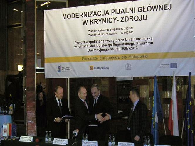 Modernizacja pijalni w Krynicy-Zdroju