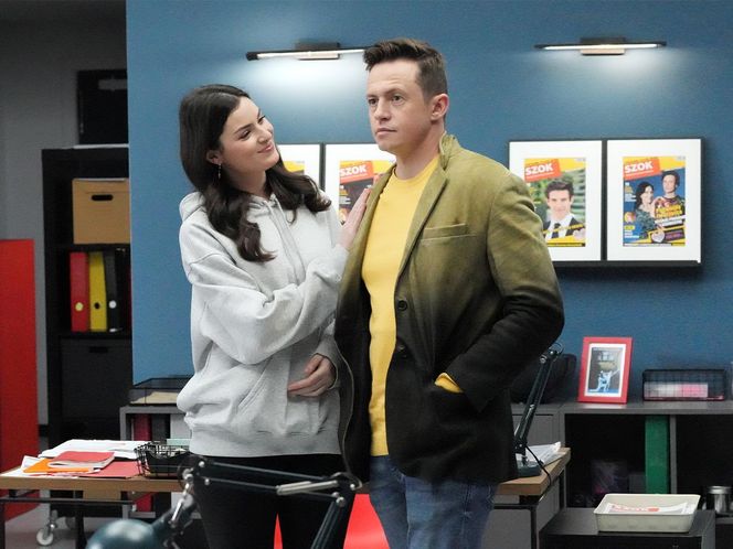 Barwy szczęścia, odcinek 3186: Weronika (Maria Świłpa), Błażej (Piotr Ligienza)