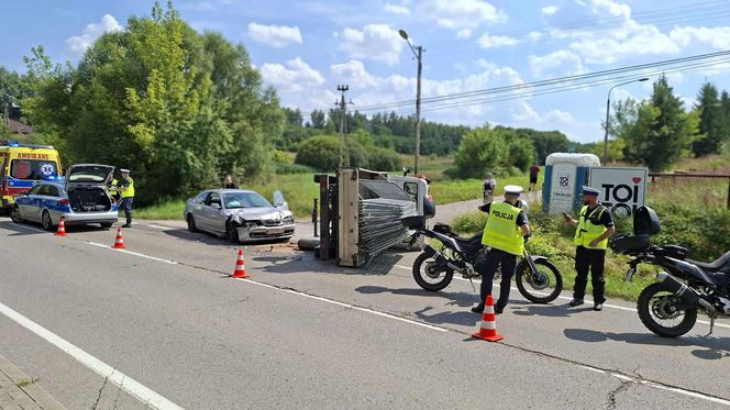Wypadek w Lubieni