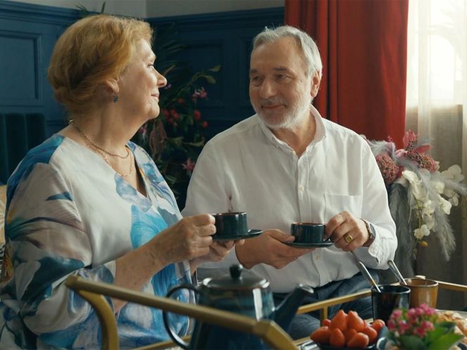 Barwy szczęścia, odcinek 3121: Józefina (Elżbieta Jarosik), Andrzej (Leon Charewicz)