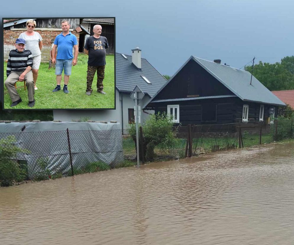  Przez chodnik zalewa nam gospodarstwa