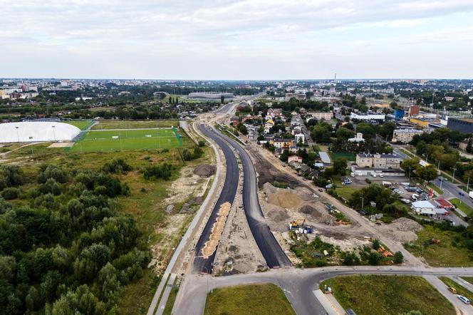 Połowa już za nimi! Coraz bliżej do zakończenia budowy ul. Lubelskiego Lipca ’80 w Lublinie