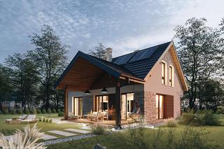 Projekt domu A115 Dla rodziny - wizualizacje, plany, rysunki, propozycje aranżacji