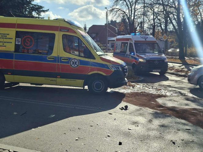 Wypadek na ul. Konstytucji 3-go Maja w Starachowicach