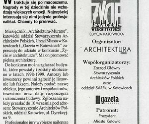 Najpiękniejszy budynek, Gazeta w Katowicach nr 87, 14.04.1999