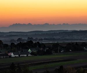 Widok na Tatry ze świętokrzyskiego Ponidzia 