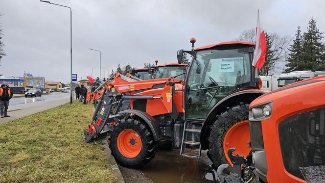 Protest rolników w Drawsku Pomorskim