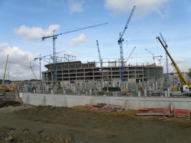 Stadion we Wrocławiu (październik 2010 r.)