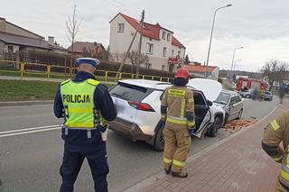 Łomża. Pijana 42-latka w hondzie rozbijała inne samochody