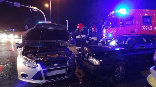 Wypadek na skrzyżowaniu Hetmańskiej z Powstańców Warszawy w Rzeszowie