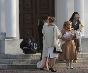 Danuta Martyniuk z ukochanym wnukiem Florianem