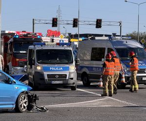 Radom. Wypadek karetki