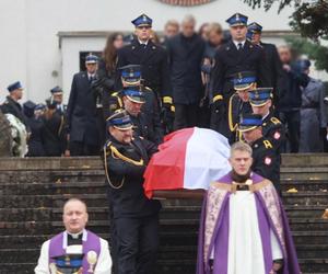 Przejmujący pogrzeb strażaka, który zginął podczas obławy na Grzegorza Borysa