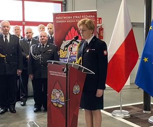 Komendant KM PSP w Siedlcach Andrzej Celiński zakończył służbę