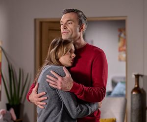 Na Wspólnej, odc. 4083. Mariusz Czerski (Mariusz Zaniewski), Ola (Marta Wierzbicka)