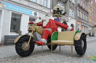 Świąteczne ozdoby w Olsztynie