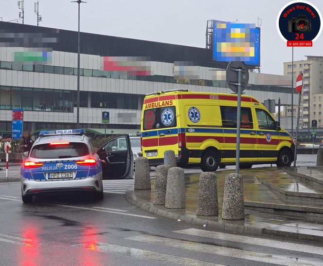 Zmarł na wózku inwalidzkim przed Dworcem Centralnym. Tragiczny poranek w Warszawie
