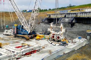 Karpatka nabiera kształtów. Zobaczcie, jak przebiega montaż TBM pod Babicą