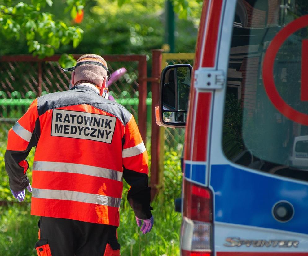 Dramatyczny wypadek w Toruniu. Senior potrącił rowerzystkę. Tragiczny finał