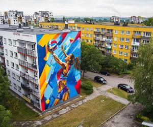 Nowy mural w Sosnowcu