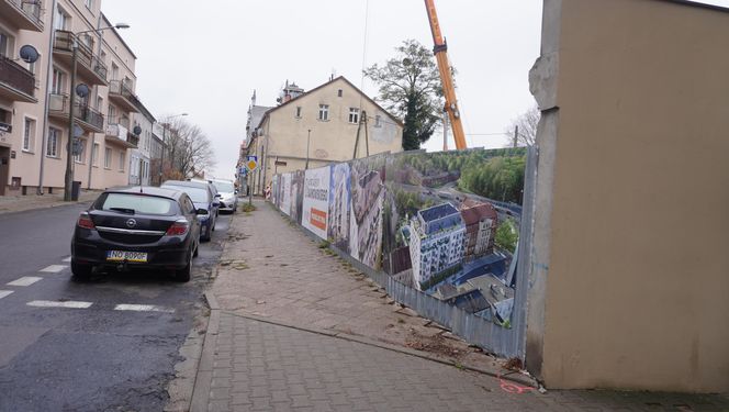 Postępują prace nad nowym apartamentowcem w centrum Olsztyna. Zobacz nowe zdjęcia