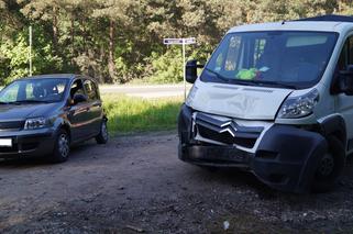 Wypadek w podbydgoskim Maksymilianowie. Zderzyły się dwa samochody! [ZDJĘCIA]