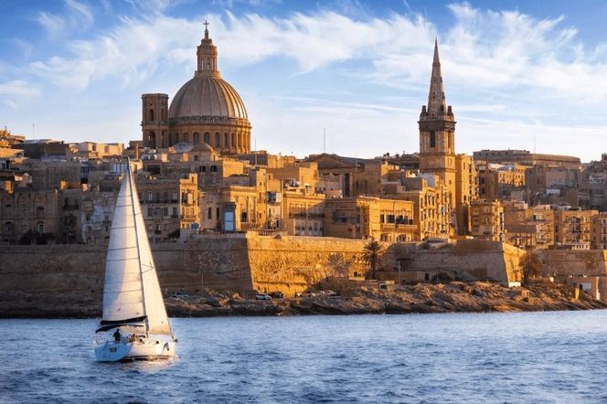 Malta, Valletta, widok z morza