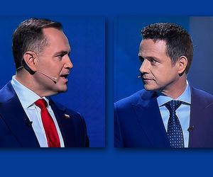 Ostre starcie Trzaskowskiego z Nawrockim w TVP. „Wy byście pana Jerzego wygonili z domu”