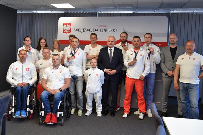 Zawodnicy GZSN Start Gorzów na spotkaniu z wojewodą lubuskim