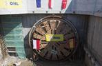 Damroka  drążyła tunel pod Martwą Wisłą w Gdańsku