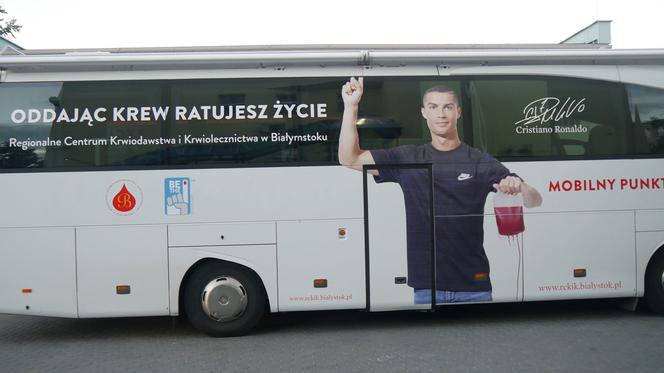 Cristiano Ronaldo ambasadorem RCKiK w Białymstoku