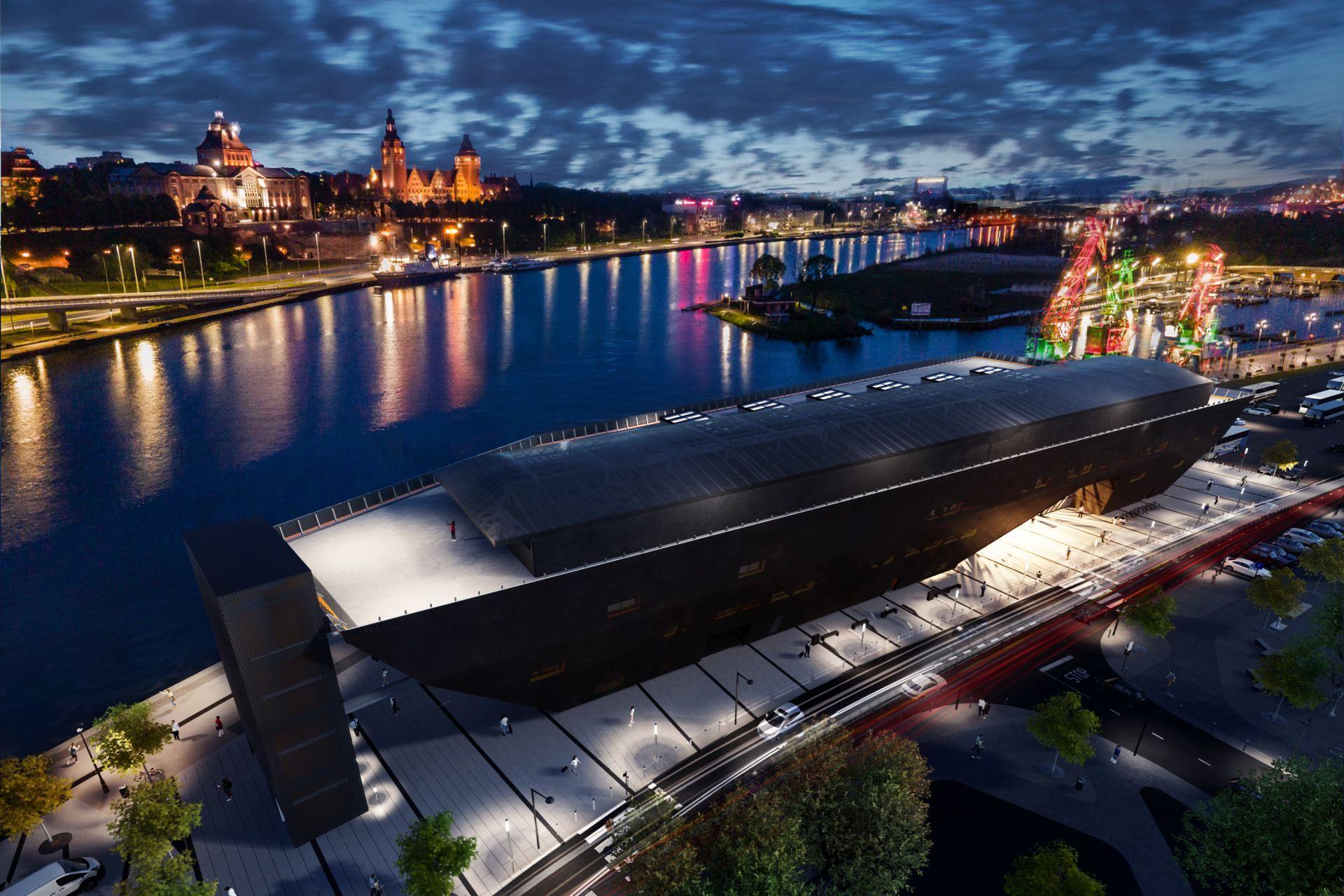 Morskie Centrum Nauki w Szczecinie projektu Płaskowicki & Partnerzy