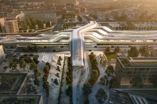 Tak będzie wyglądał, kończący trasę Rail Baltica, imponujący dworzec kolejowy w Tallinie