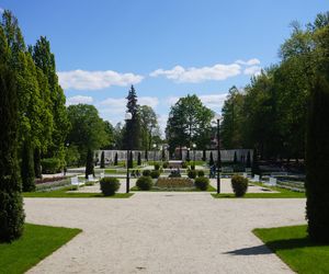 Różanka w Parku Planty po remoncie