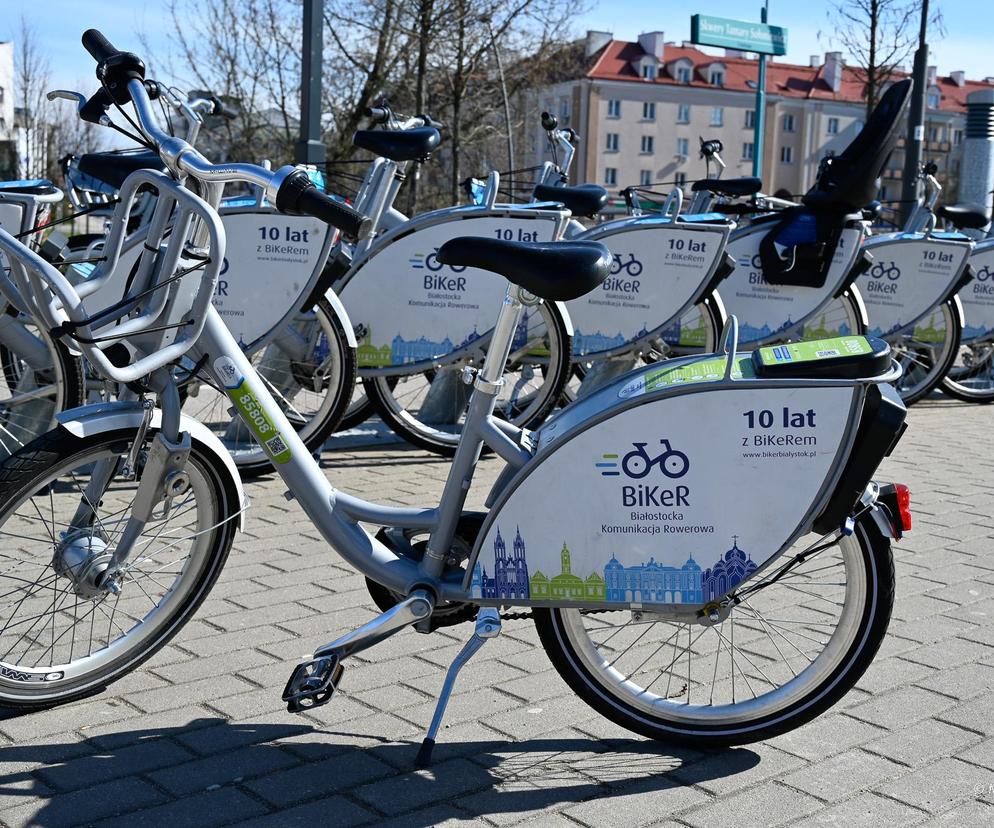 Wystartował nowy sezon BiKeRa. W Białymstoku pojawiły się rowery miejskie