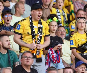 Kibice na meczu GKS Katowice - Arka Gdynia