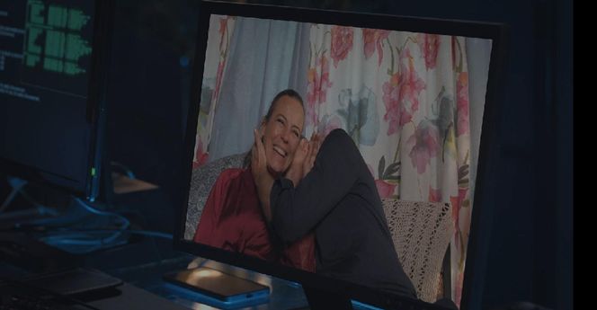 M jak miłość, odcinek 1877. Magda (Anna Mucha),Andrzej (Krystian Wieczorek)