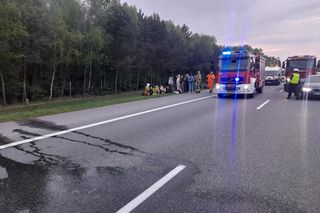 Autobus spłonął na A4. Dantejskie sceny na Opolszczyźnie