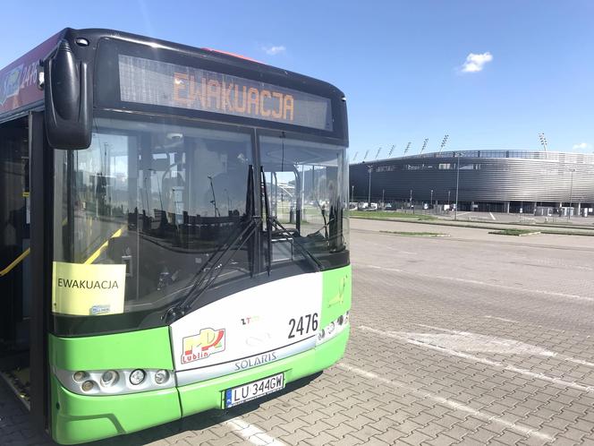 Spokój na Arenie Lublin. Sprawna akcja w czasie ewakuacji