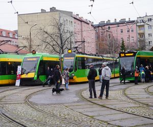 Katarzynki 2024 - wystawa tramwajów przy historycznej zajezdni przy ulicy Madalińskiego