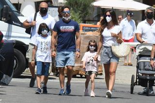 Syn Berlusconiego, Pier Silvio z rodziną