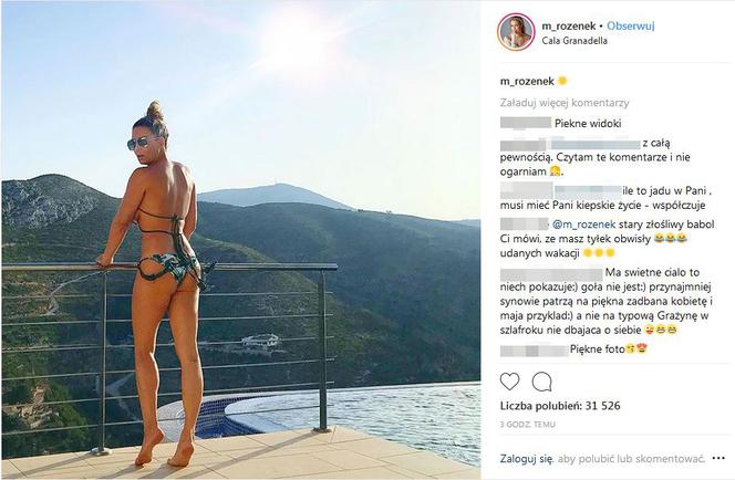 Majdanowie na wakacjach. Małgorzata Rozenek w bikini