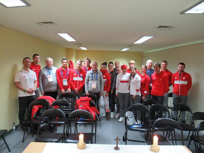 Msza święta dla polskich sportowców w Pjongczangu