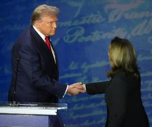 Debata prezydencka w USA. Kamala Harris i Donald Trump