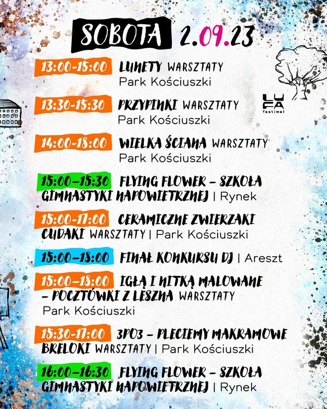 Program festiwalu LUFA w Lesznie pęka w szwach! Sprawdź, ile będzie się działo