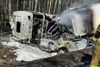 Spalił się we własnym aucie. Tragedia pod Mińskiem Mazowieckim